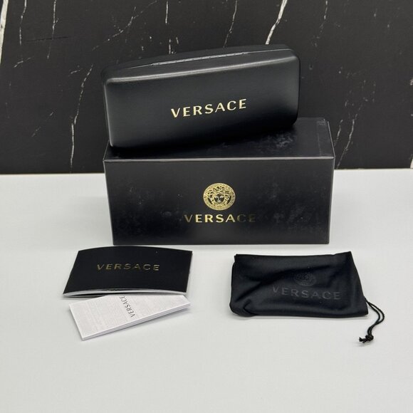 NEW VERSACE VE2227 1410/5A SUNGLASSES MOD 2227 GOLD WOMEN EYEWEAR VE2227 14105A main image 9